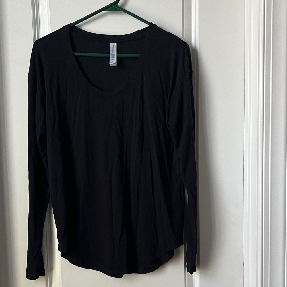 Athleta Classic Black Long Sleeve Tee